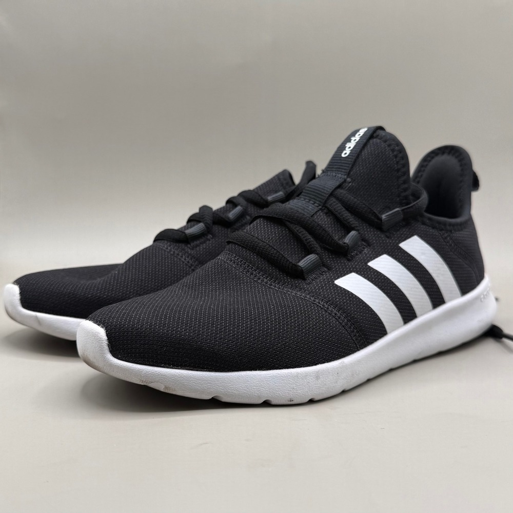 Adidas Cloudfoam Pure 2.0 Sneakers Womens 8 H04253 Mesh Running Shoes Black